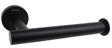 Бумагодержатель Aquatek AQ4008MB Вега, черный матовый