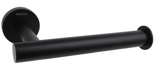 Бумагодержатель Aquatek AQ4008MB Вега, черный матовый - купить в Санкт-Петербурге, цена на Бумагодержатель Aquatek AQ4008MB Вега, черный матовый в интернет-магазине Керамос Бумагодержатель Aquatek AQ4008MB Вега, черный матовый купить недорого в интернет-магазине Керамос