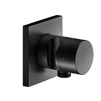 Переключатель Keuco 59557370202 IXMO на 2 потребителя, встраиваемый DN 15, черный матовый