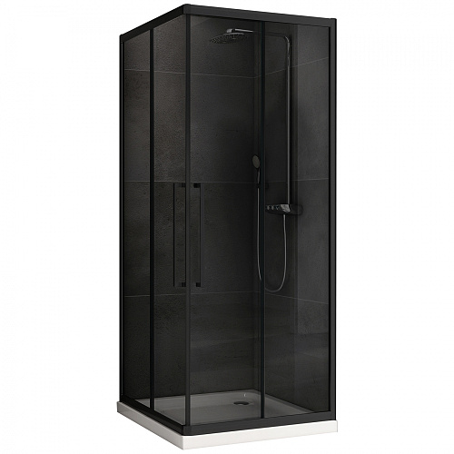 Душевой уголок Abber Schwarzer Diamant AG02100BDTH Душевой уголок Abber Schwarzer Diamant AG02100BDTH