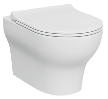 Чаша унитаза Vitra 7786B003-0075 Zentrum Round подвесного 36х52 см, безободковый, белый Чаша унитаза Vitra 7786B003-0075 Zentrum Round подвесного 36х52 см, безободковый, белый