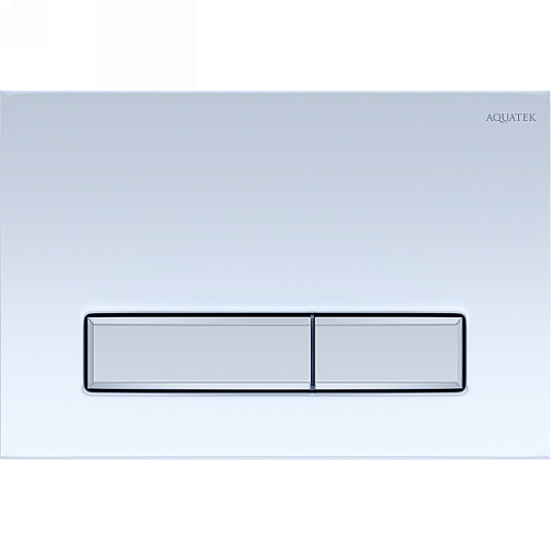 Клавиша смыва Aquatek KDI-0000030 Slim, белая