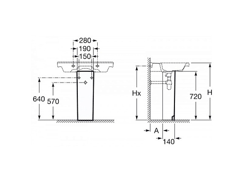 Пьедестал Roca Dama 337780000 купить недорого в интернет-магазине Керамос Пьедестал Roca Dama 337780000 купить недорого в интернет-магазине Керамос