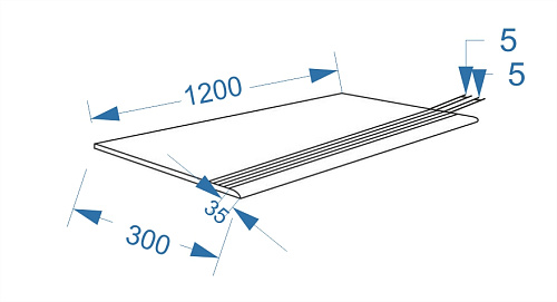 Ступень Kerranova Krater GB_K-2212/SR_12_4 купить недорого в интернет-магазине Керамос