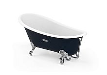 Ванна чугунная Roca Carmen темно-синяя, anti-slip 160х80 234250004