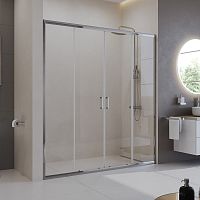 Душевая дверь в нишу BelBagno Uno UNO-195-BF-2-180-C-Cr Душевая дверь в нишу BelBagno Uno UNO-195-BF-2-180-C-Cr