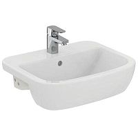 Раковина Ideal Standard T059001 Tempo полувстраиваемая 55х45 см, Euro White (евробелый) Раковина Ideal Standard T059001 Tempo полувстраиваемая 55х45 см, Euro White (евробелый)