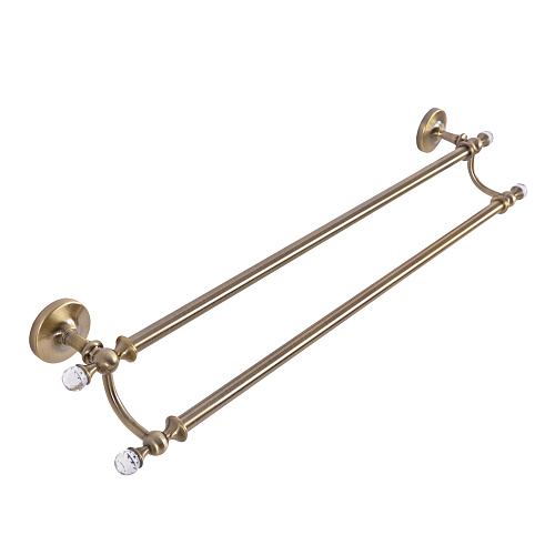 Полотенцедержатель двойной Art&Max ANTIC CRYSTAL AM-E-2648SJ-Br купить недорого в интернет-магазине Керамос