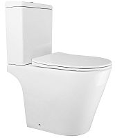 Унитаз напольный с бачком с сиденьем микролифт Azario AZ-1363C