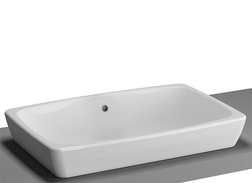 Раковина-чаша Vitra 5668B003-0012 Metropole накладная 60х40 см, белая Раковина-чаша Vitra 5668B003-0012 Metropole накладная 60х40 см, белая