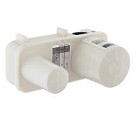 Универсальный бокс Vitra A42230 Minibox для встраиваемого смесителя для раковины, матовый белый