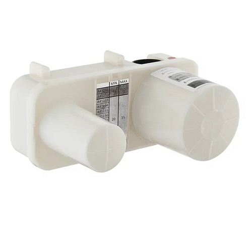 Универсальный бокс Vitra A42230 Minibox для встраиваемого смесителя для раковины, матовый белый