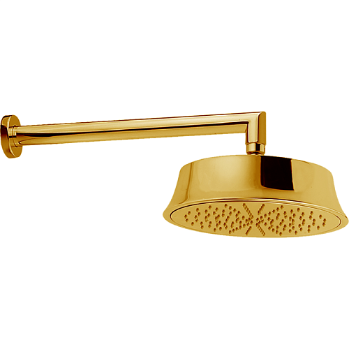Верхний душ Cisal DS01359024  Cherie =220мм, L290, для настенного крепления, цвет золото снят с производства