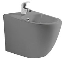 Биде Aquatek AQ1016-MG Европа подвесное 51х35.5 см, серый матовый