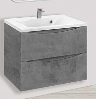 База Vincea VMC-2MA650BT Mia под раковину, 65х50 см, подвесная, Beton (серый) купить недорого в интернет-магазине Керамос