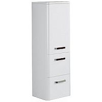 Полуколонна Акватон 1A123903VAG3L Валенсия 34х107 см, левый, белый жемчуг/хром глянец