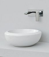 Раковина Artceram BLL001 01 00/ L3100 bi*0 Blend накладная без отв. под смеситель, белая, 46х46 см