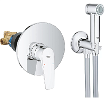 Сет 2180 29112000, Смеситель для душа 26332000, Гигиенический душ, комплект (Chrome)