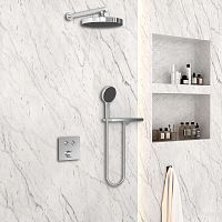 Душевой комплект Vincea VSFW-4I212RCH Inspire встраиваемый, двухрежимный, хром