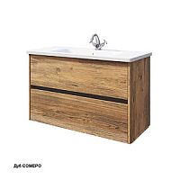Тумба Caprigo 34717-Дуб СОМЕРО SEATTLE под раковину 100х45 см, Дуб Сомеро