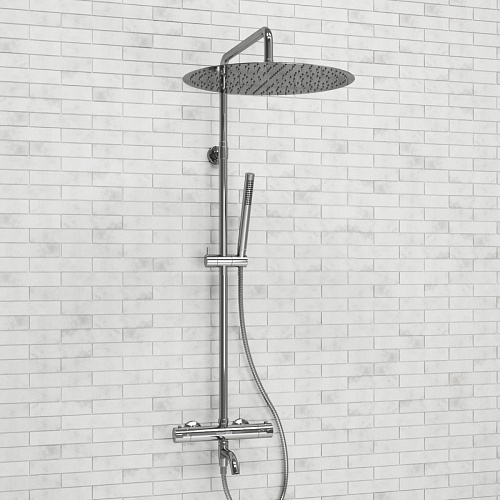 Душевая система WasserKRAFT  A188.117.137.010.CH Thermo Душевая система WasserKRAFT  A188.117.137.010.CH Thermo