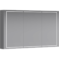 Зеркальный шкаф Aqwella SLX0412 Simplex 120х70 см с сенсорным выключателем и регулятором освещенности, белый