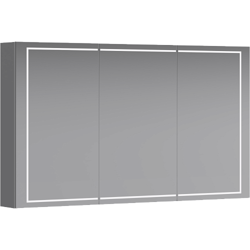Зеркальный шкаф Aqwella SLX0412 Simplex 120х70 см с сенсорным выключателем и регулятором освещенности, белый купить недорого в интернет-магазине Керамос
