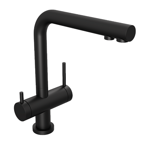 Смеситель для кухни с каналом для питьевой воды ABELSBERG Pura UVF70929MB