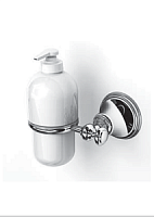 Gattoni 0317/ABC0  Vivaldi Дозатор для мыла подвесной керамический белый, цвет держателя: хром