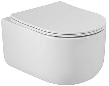 Унитаз подвесной, чаша BelBagno SOFT BB084CH-TOR/SC