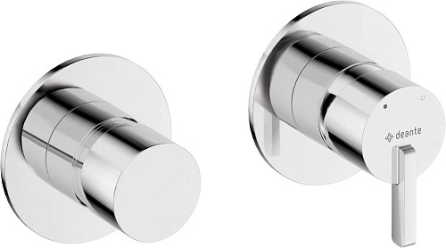 Смеситель Deante BQS_046P Silia для душа встраиваемый, с переключателем на 2 положения Click-Clack, хром Смеситель Deante BQS_046P Silia для душа встраиваемый, с переключателем на 2 положения Click-Clack, хром