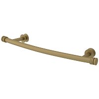 Полка Сунержа 032-2011-0370 выгнутая (L - 370 мм) н/ж для ДР Полка Сунержа, матовое золото