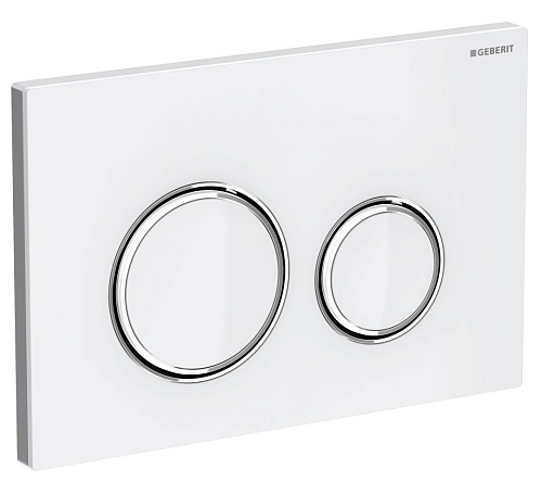 Клавиша двойного смыва Geberit  115.884.SI.1