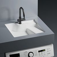 Раковина встраиваемая снизу Abber Rechteck AC2224R