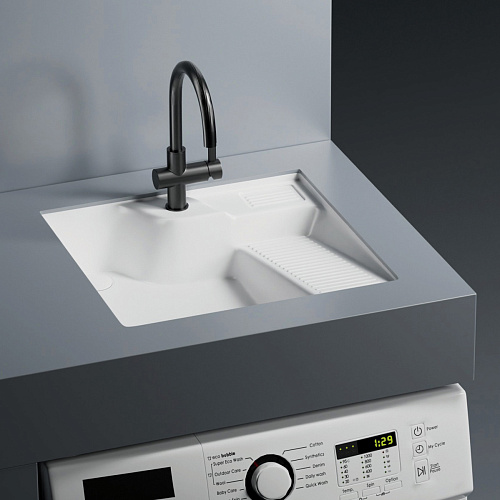 Раковина встраиваемая снизу Abber Rechteck AC2224R