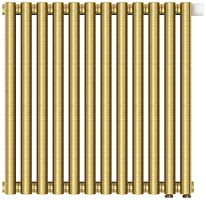 Радиатор Сунержа 051-0312-5012 Эстет-11 отопительный н/ж EU50 500х540 мм/ 12 секций, состаренная латунь