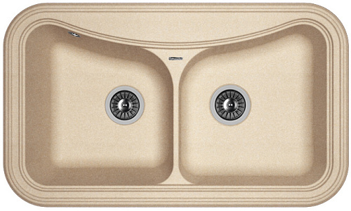 Мойка для кухни Florentina 20.115.E0860.107 Крит 86х51 см, песочная снят с производства