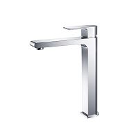 Смеситель Aquatek AQ1404CR Лира для раковины, без донного клапана, хром Смеситель Aquatek AQ1404CR Лира для раковины, без донного клапана, хром