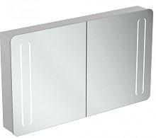 Зеркальный шкафчик Ideal Standard T3425AL Mirror&Light, 120х75 см, Aluminium Effect (алюминий) Зеркальный шкафчик Ideal Standard T3425AL Mirror&Light, 120х75 см, Aluminium Effect (алюминий)