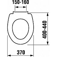 Крышка-сиденье для унитаза Jika OLYMP 8932843000009