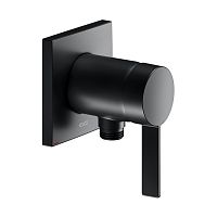 Смеситель Keuco 59552379502 IXMO встраиваемый, однорычажный с выводом для шланга DN 15, черный матовый