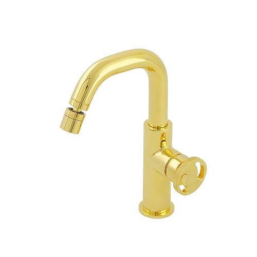 Смеситель Migliore 28209 Reversa для биде монокомандный, без слива, золото