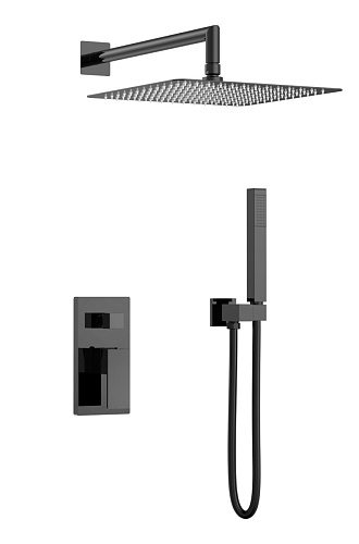 Смеситель встроенный Boheme Qubic 474-3-SGM купить недорого в интернет-магазине Керамос