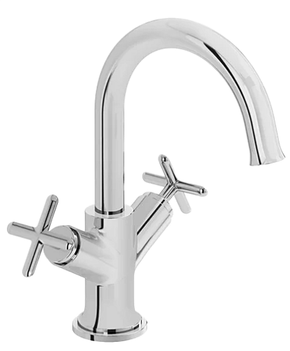 Смеситель Vitra A42884 Origin Classic для раковины двухвентильный, хром