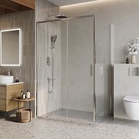 Душевой уголок BelBagno LUCE LUCE-AH-1-130/100-C-Cr Душевой уголок BelBagno LUCE LUCE-AH-1-130/100-C-Cr