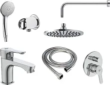 Душевой комплект Ideal Standard BD003AA Alpha Set 7 в 1 (BC486AA+A7185AA+B9445AA+B9403AA+A2406AA+B9442AA+B964952AA), Chrome (хром) Душевой комплект Ideal Standard BD003AA Alpha Set 7 в 1 (BC486AA+A7185AA+B9445AA+B9403AA+A2406AA+B9442AA+B964952AA), Chrome (хром)