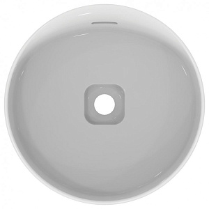 Раковина-чаша Ideal Standard T296101 Strada II Round Vessel накладная 45 см, без отверстия под смеситель, Euro White (евробелый)