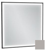 Зеркало Jacob Delafon EB1433-S21 Allure & Silhouette, 60 х 60 см, с подсветкой, рама серый титан сатин купить недорого в интернет-магазине Керамос