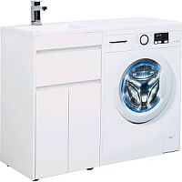 Тумба с раковиной Aquanet 00239204 Токио, 110х48 см, белая