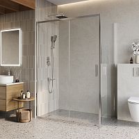 Душевой уголок BelBagno LUCE LUCE-AH-1-140/90-C-Cr Душевой уголок BelBagno LUCE LUCE-AH-1-140/90-C-Cr